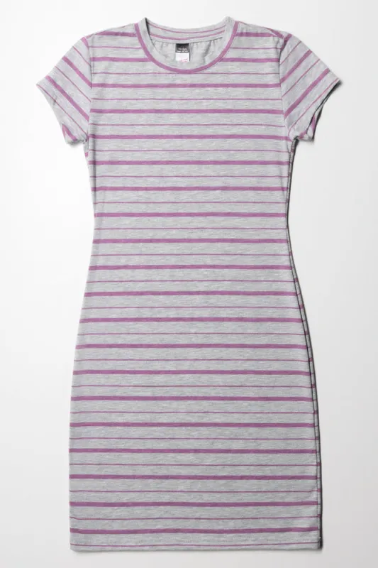 Striped Bodycon Grey sold by Ackermas