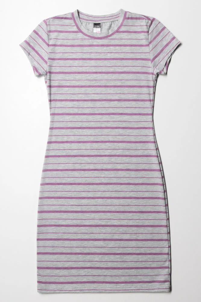 Striped Bodycon Grey sold by Ackermas