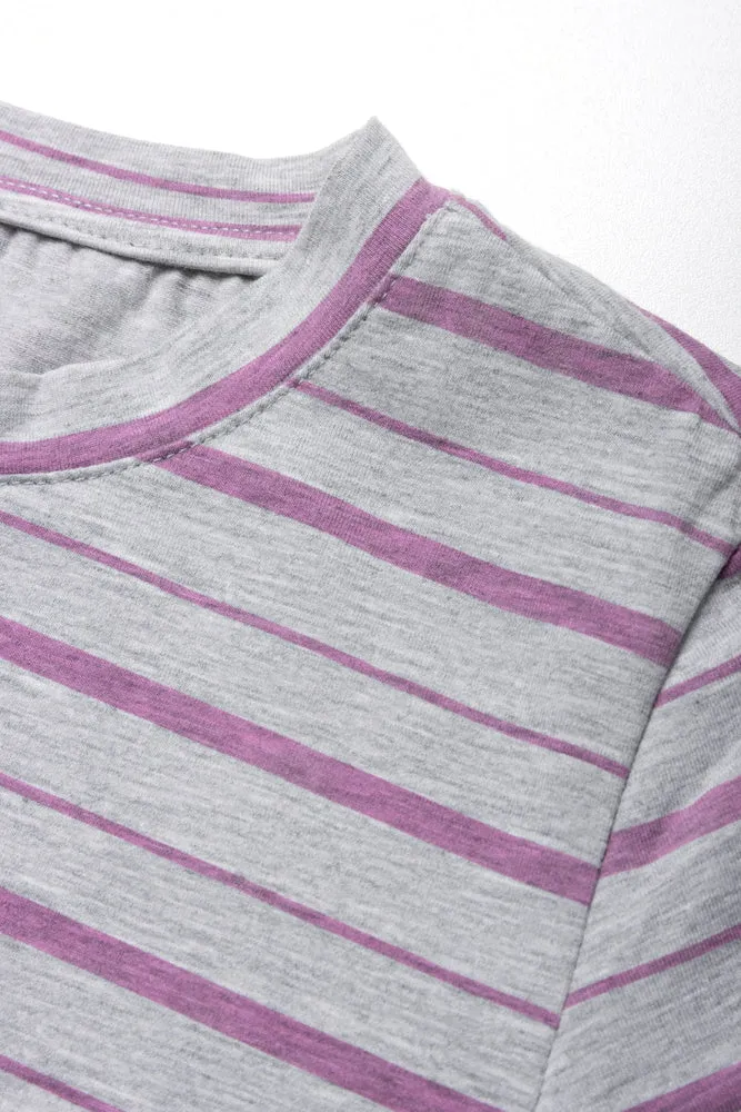 Striped Bodycon Grey sold by Ackermas product image thumbnail 2