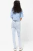 Ripped Skinny Denim Jeans Light Blue sold by Ackermas
