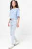 Ripped Skinny Denim Jeans Light Blue sold by Ackermas