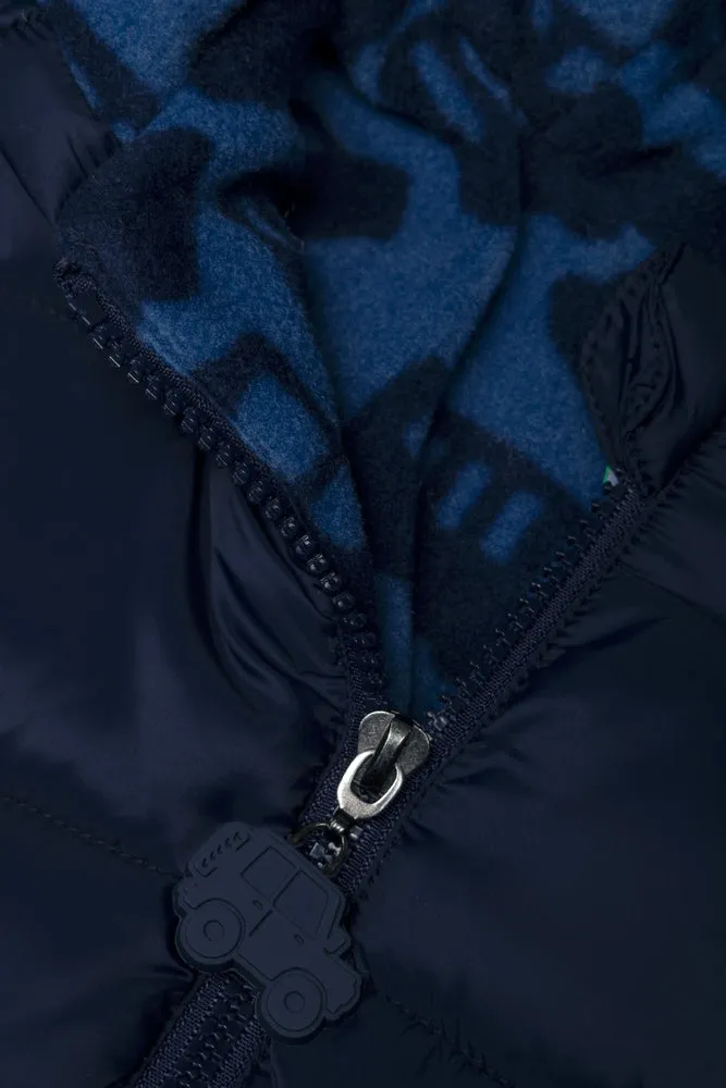 Puffer Jacket Navy sold by Ackermas product image thumbnail 2