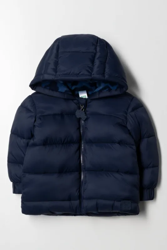 Puffer Jacket Navy sold by Ackermas
