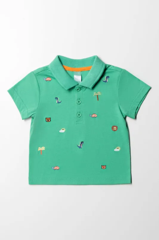 Embroidered Golfer Green sold by Ackermas