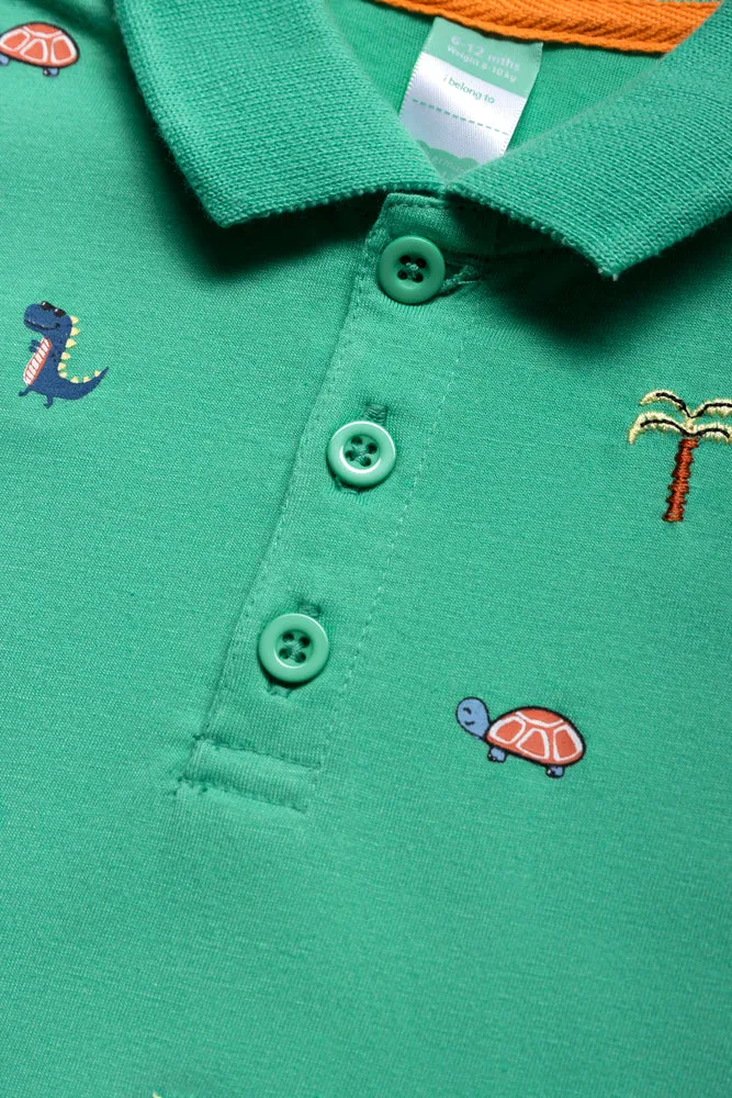 Embroidered Golfer Green sold by Ackermas product image thumbnail 2