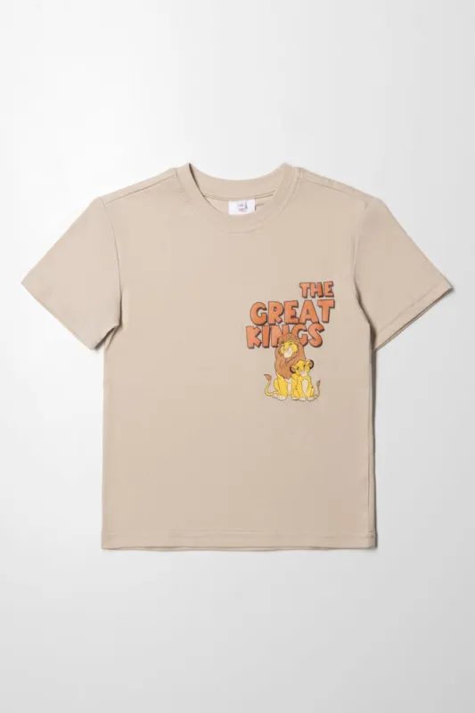 Lion King T-Shirt Natural sold by Ackermas