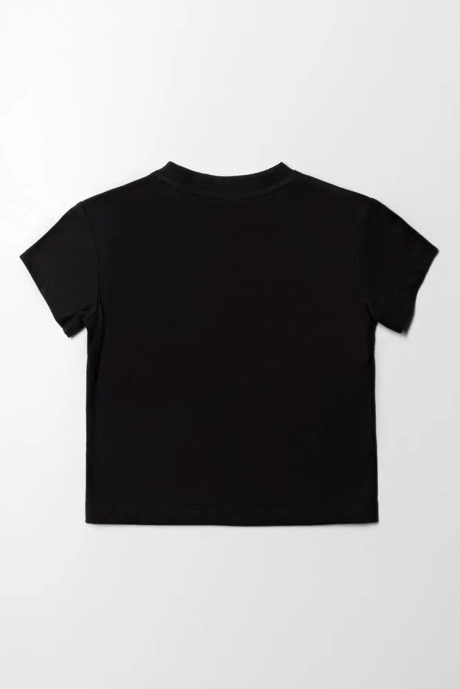Slingback T-Shirt Black sold by Ackermas product image thumbnail 3
