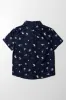 Short Sleeve Shirt Navy sold by Ackermas