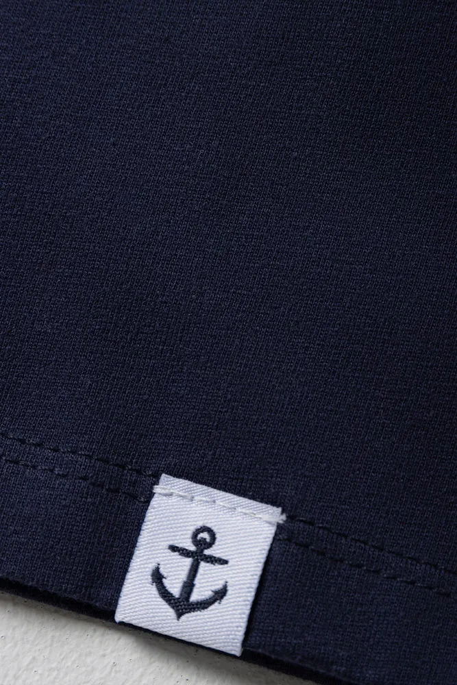 Short Sleeve T-Shirt Navy sold by Ackermas product image thumbnail 2