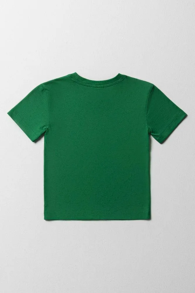 Short Sleeve T-Shirt Bright Green sold by Ackermas product image thumbnail 4