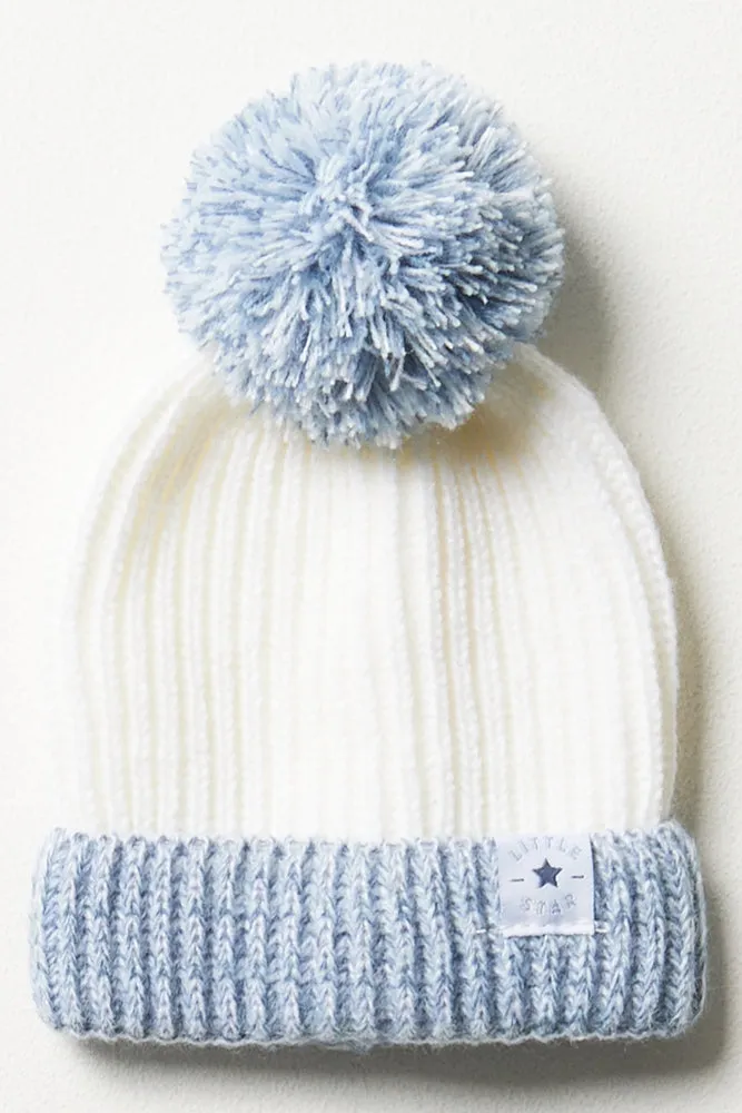 Beanie Blue & White sold by Ackermas