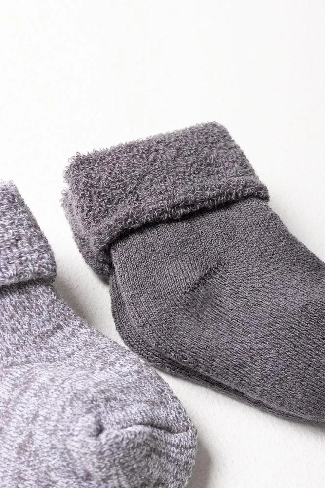 2 Pack Socks Grey sold by Ackermas product image thumbnail 2