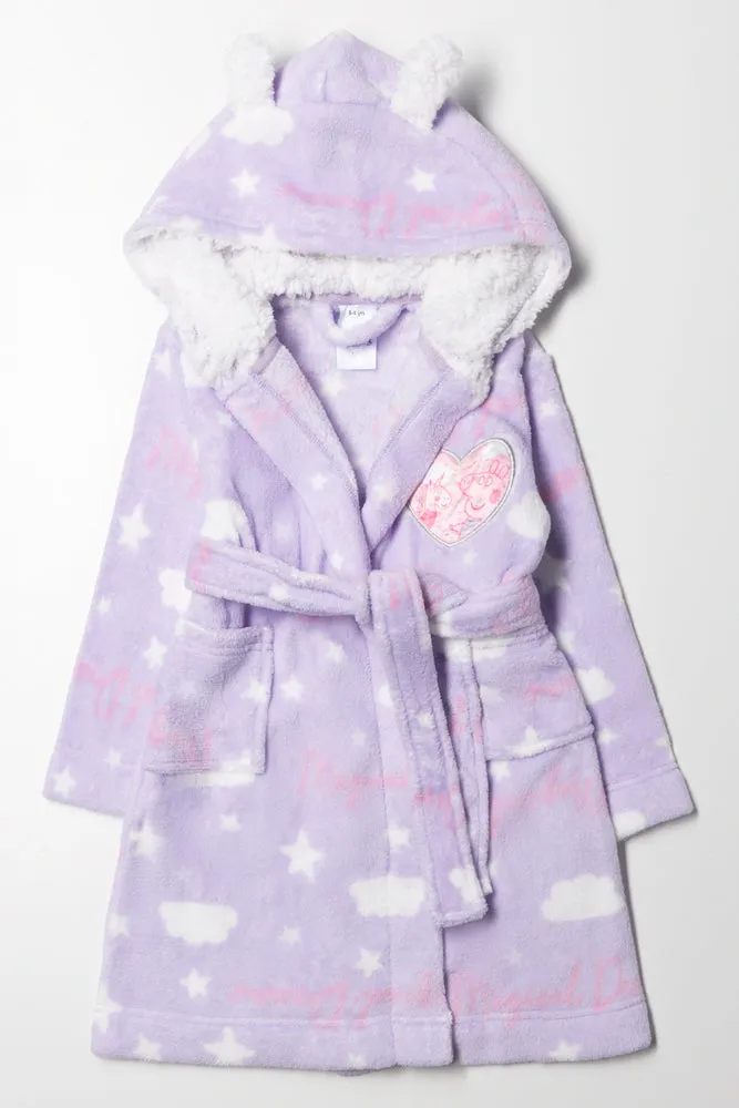 Peppa Pig Gown Purple sold by Ackermas
