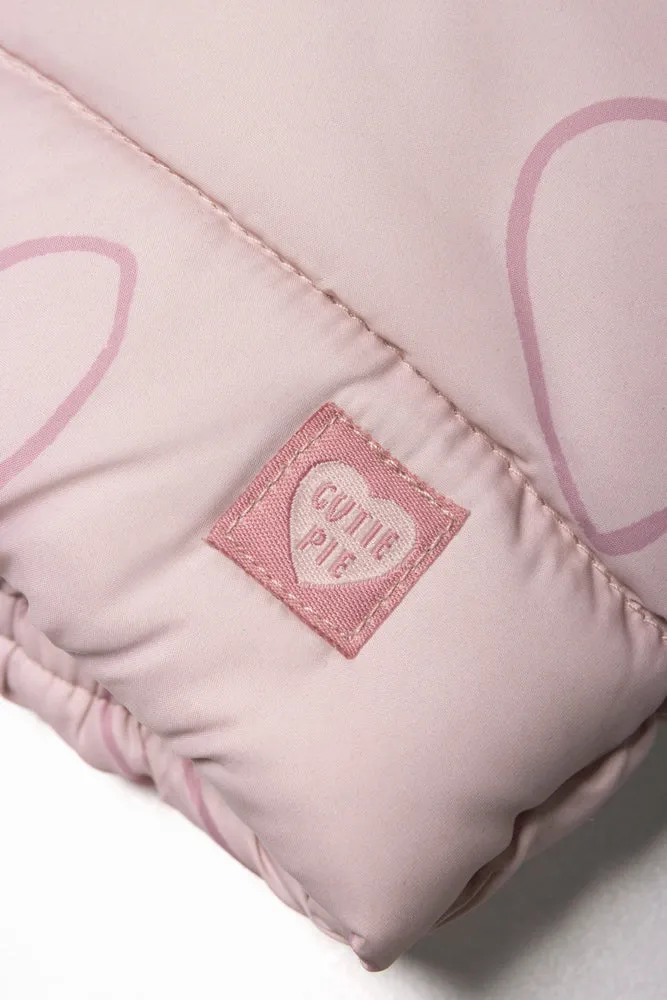 Hooded Puffer Jacket Pink sold by Ackermas product image thumbnail 3