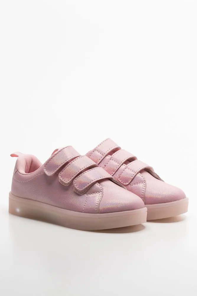 Shimmer Light Up Sneaker Pink sold by Ackermas