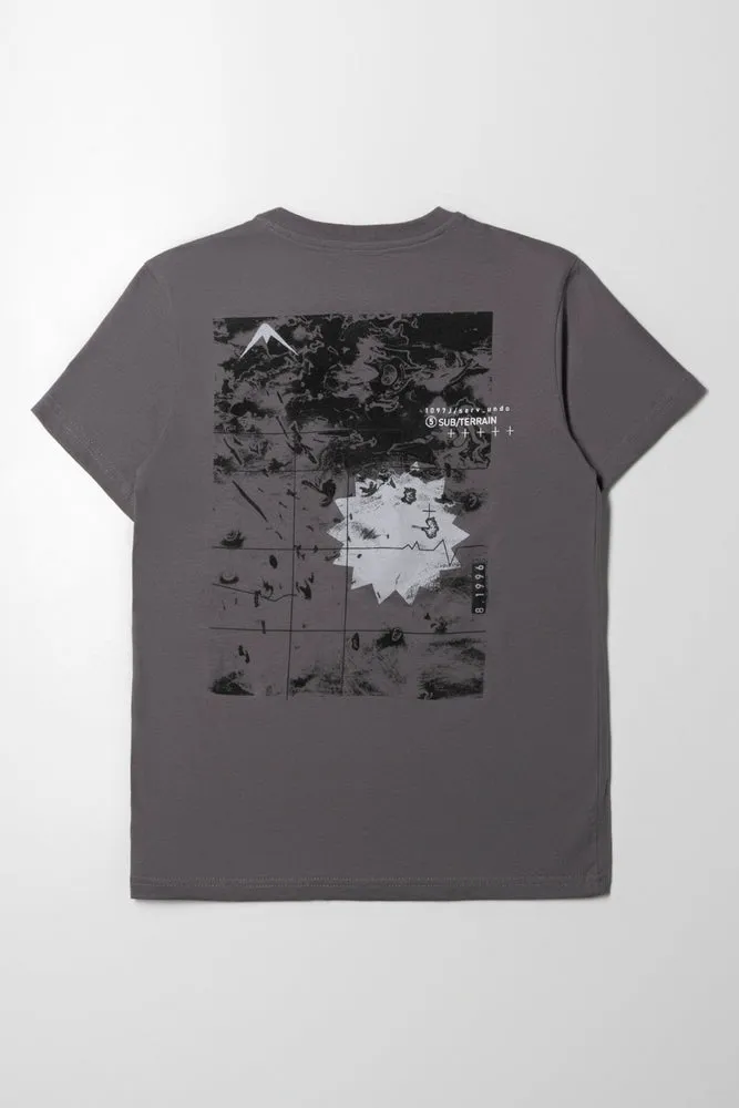 Short Sleeve T-Shirt Dark Grey sold by Ackermas product image thumbnail 4