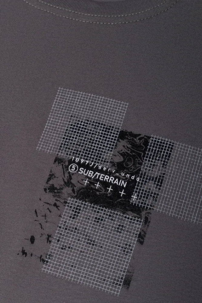 Short Sleeve T-Shirt Dark Grey sold by Ackermas product image thumbnail 2