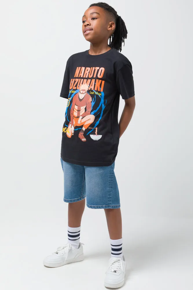 Naruto T-Shirts Black sold by Ackermas product image thumbnail 2