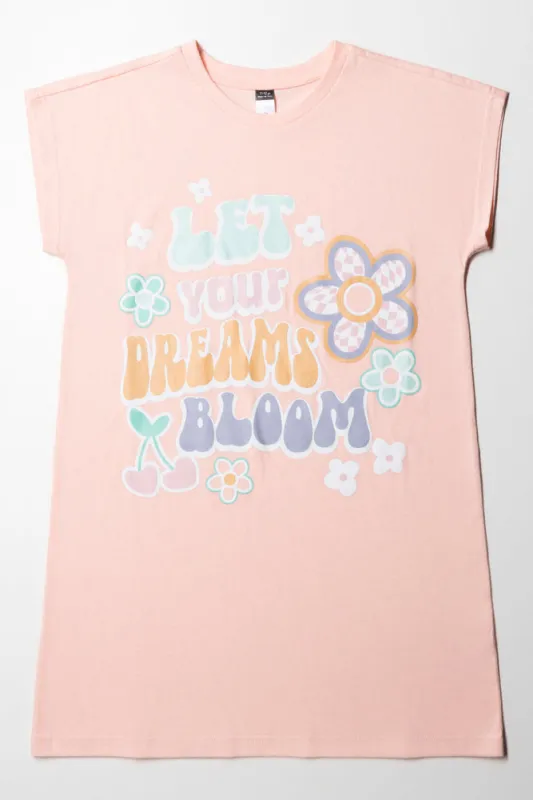 Sleepshirt Bloom Light Pink sold by Ackermas
