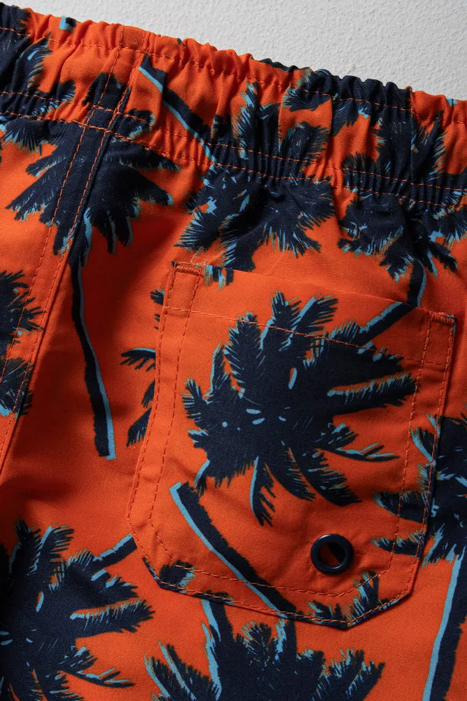 Tropical Swim Shorts Red sold by Ackermas product image thumbnail 3