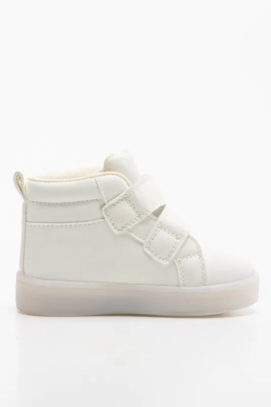 Light Up Hightop White sold by Ackermas