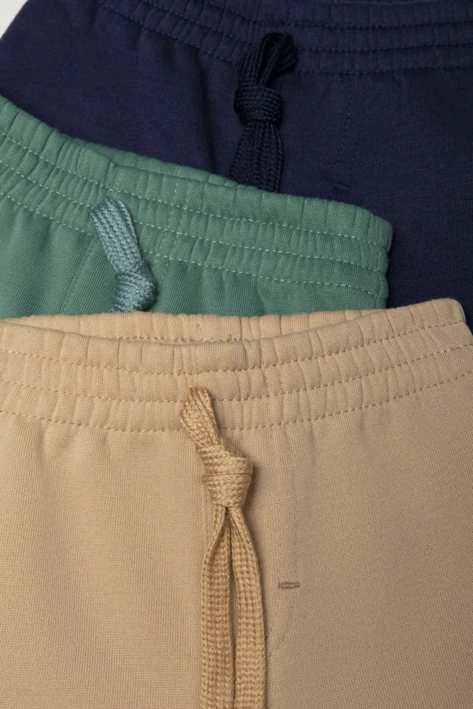 3 Pack Track Pants Natural, Green And Navy sold by Ackermas product image thumbnail 2