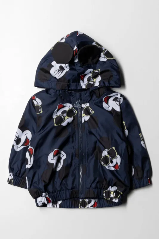 Mickey Mouse Windbreaker Navy sold by Ackermas