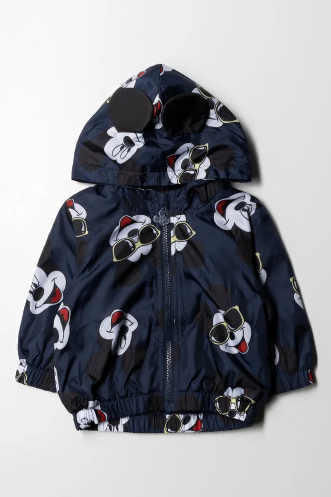 Mickey Mouse Windbreaker Navy sold by Ackermas