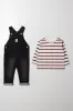 Denim Dungaree Set Black sold by Ackermas