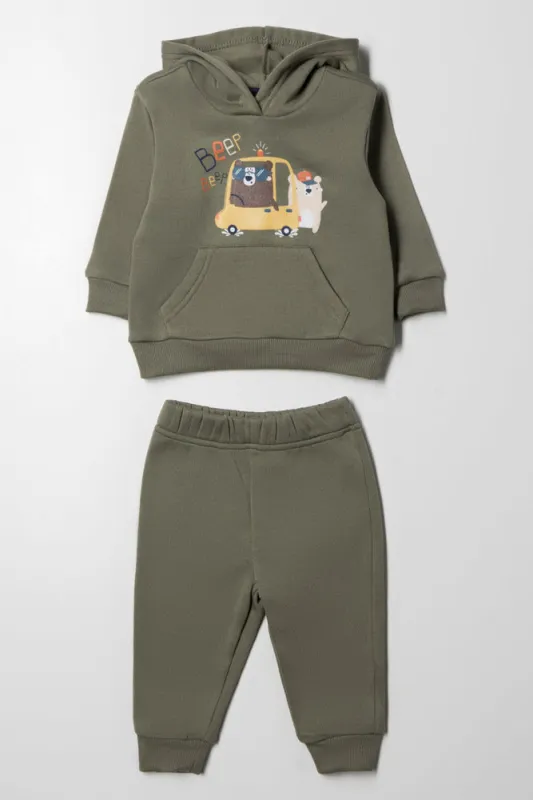 Hooded Tracksuit Green sold by Ackermas