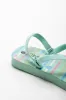 Heart Flip Flop Green sold by Ackermas