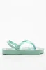 Heart Flip Flop Green sold by Ackermas