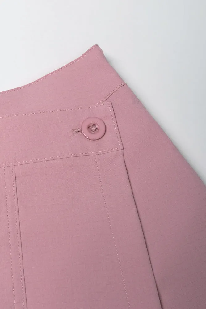 Cargo Pocket Skort Pink sold by Ackermas product image thumbnail 2