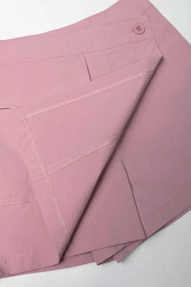 Cargo Pocket Skort Pink sold by Ackermas product image thumbnail 3