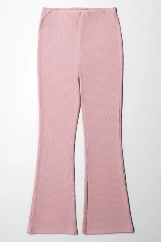 Rib Flare Legging Zephyr sold by Ackermas