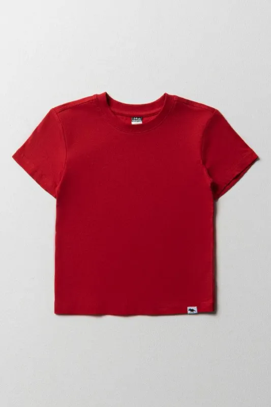 Short Sleeve T-Shirt Red sold by Ackermas