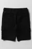 Cargo Denim Shorts Straight Fit Black sold by Ackermas