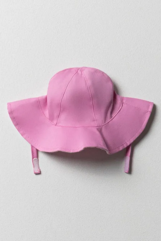 Wide Brim Hat Pink sold by Ackermas