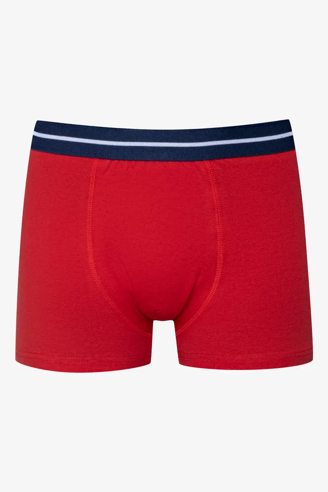3 Pack Boxers Blue & Red sold by Ackermas product image thumbnail 2
