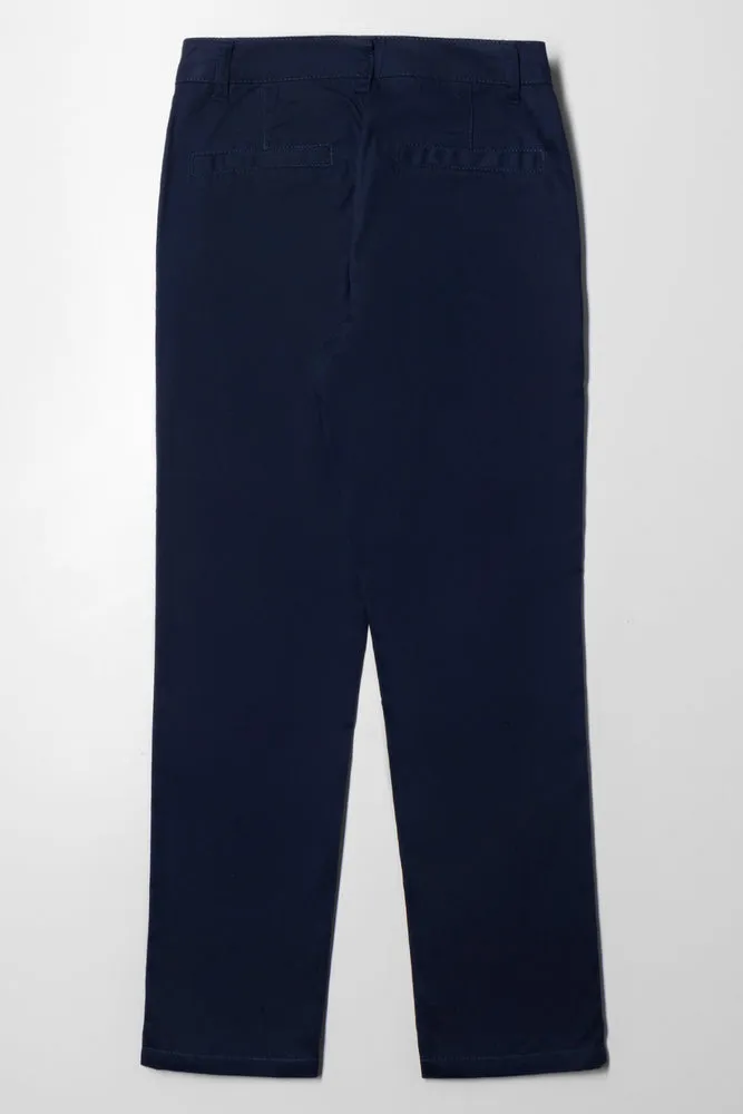Chino Trousers Navy sold by Ackermas product image thumbnail 3