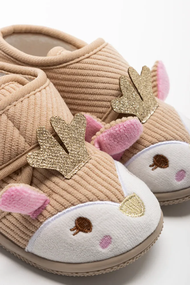 Reindeer Slippers Natural sold by Ackermas product image thumbnail 3