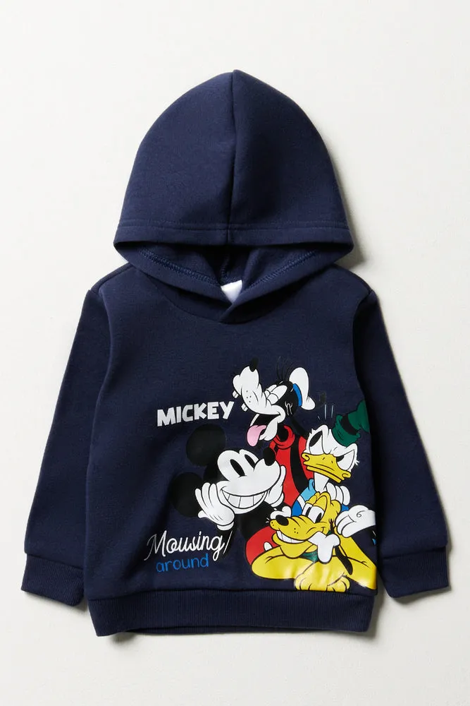 Mickey Mouse Hoodie Navy sold by Ackermas