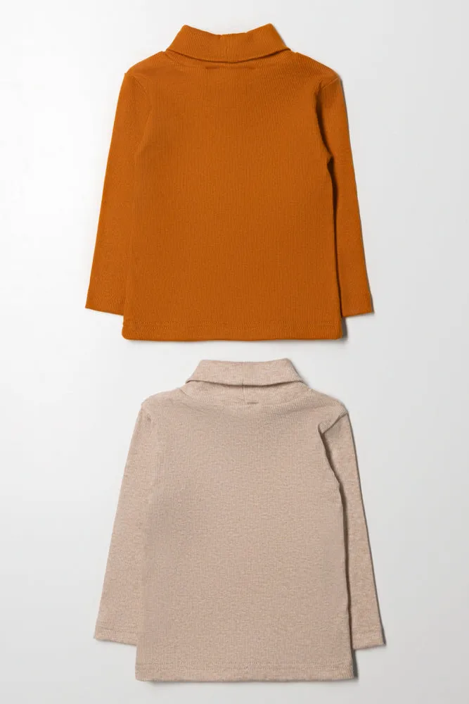 2 Pack Polonecks Burnt Orange And Natural sold by Ackermas product image thumbnail 3