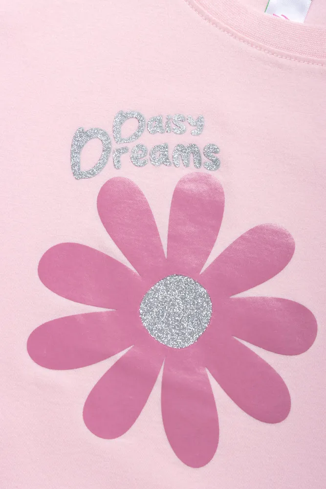 Flower Short Set Pink sold by Ackermas product image thumbnail 2