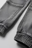 Biker Jogger Denim Jeans Grey sold by Ackermas