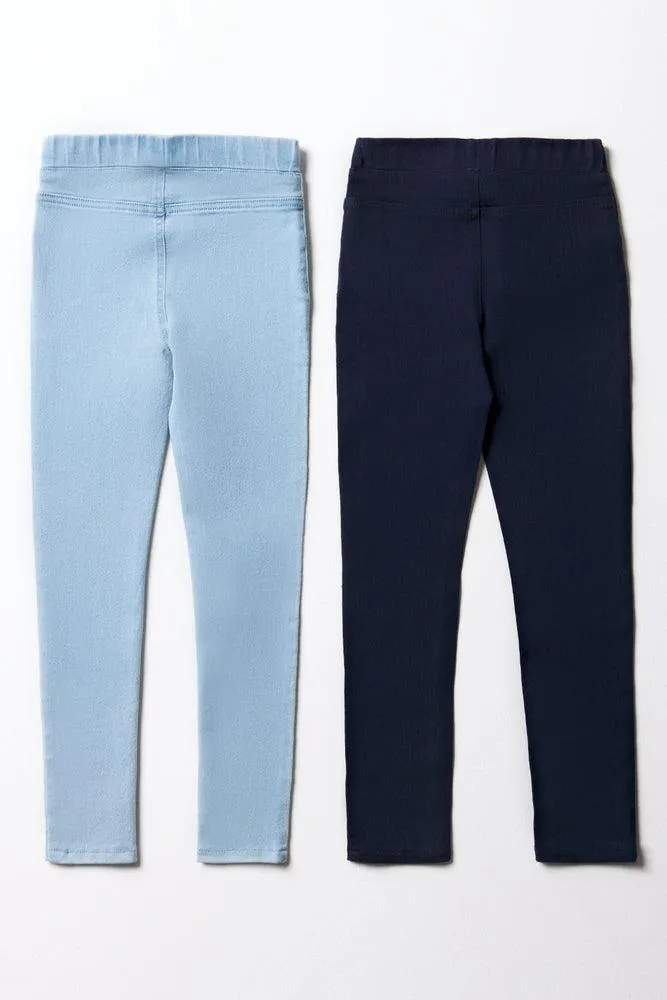 2 Pack Jeggings Blue sold by Ackermas product image thumbnail 3