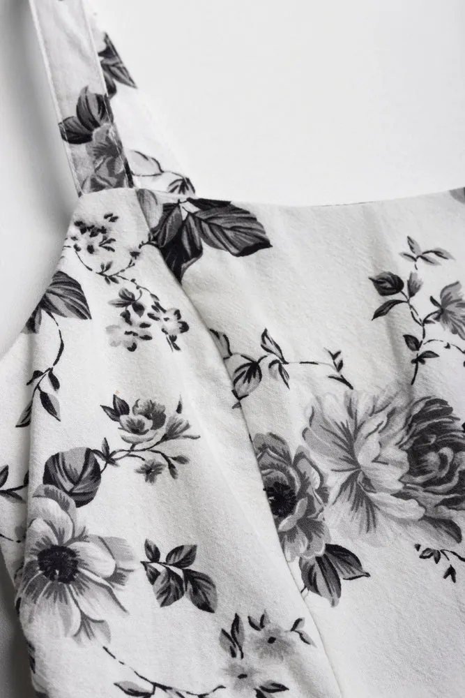 Linen Printed Dress Pink Tint sold by Ackermas product image thumbnail 2