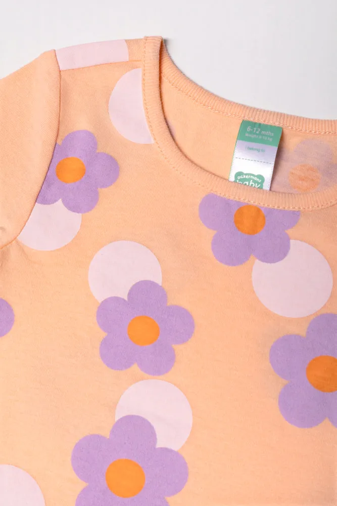 2 Pack Tshirt Mid Pink Foil Print sold by Ackermas product image thumbnail 3