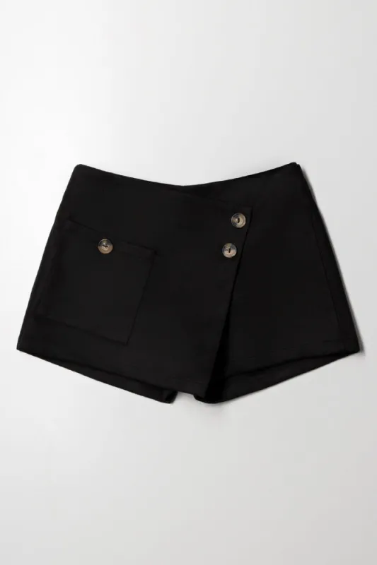 Skort Black sold by Ackermas