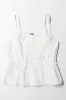 Strappy Anglaise Top White sold by Ackermas